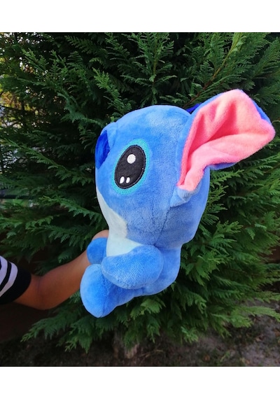 İthal Ürün Lilo & Stitch Stiç Figür Peluş Oyuncak Uyku & Oyun Arkadaşı Büyük Boy 24 CM