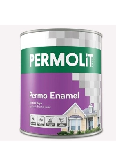 Permolit Permo Enamel Sentetik Boya - 2,5 Lt (Renk Seçiniz)