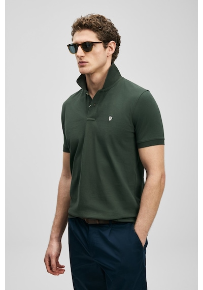 Lufian Laon Erkek Polo Yaka T-shirt 111040230 Haki