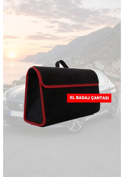 Kia Ceed Uyumlu Koltuk Yastığı Siyah Renk Bagaj Çantası Lüks Model