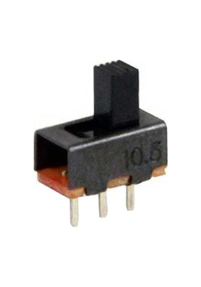 3 Pin Spdt On Off Kulaksız Sürgülü Anahtar 180° - 10 Adet