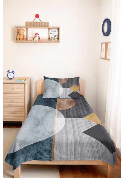 Mavi Geometrik Modern Genç Odası Tek Kişilik Pike Takımı - Gri Gold 160x220 Cm Kapitone Yatak Örtüsü Mahmur Pencere Sarmalı Mavi Geometrik Modern Genç Odası Tek Kişilik Pike Takımı - Gri Gold 160x220 Cm Kapitone Yatak Örtüsü Mahmur Pencere Sarmalı