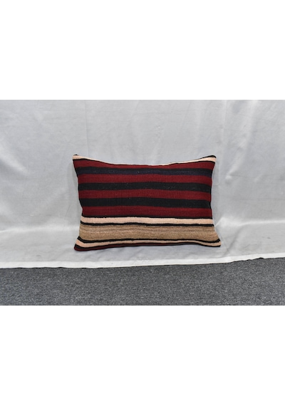 Zehra Abla Halı Yeni El Dokuma Dekoratif Kilim Kırlent Yastık Kılıfı 6240