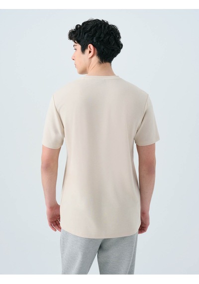 Loft Regular Fit Taş Erkek T-shirt Lf2038850 Taş