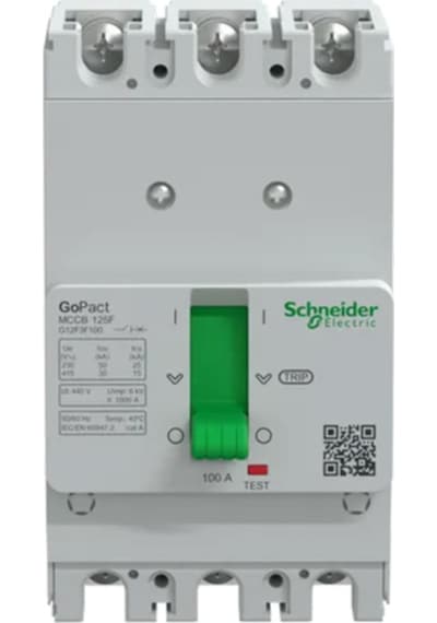Schneider Electric Gopact Mccb G12F3F100 125F 100A 36Ka Kompakt Şalter