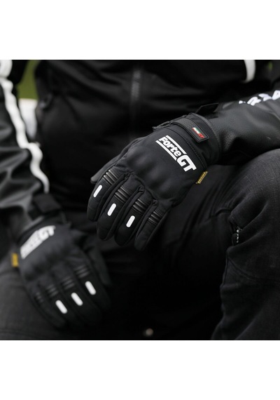 Forte Gt 07 Softshell Mevsimlik Eldiven Siyah