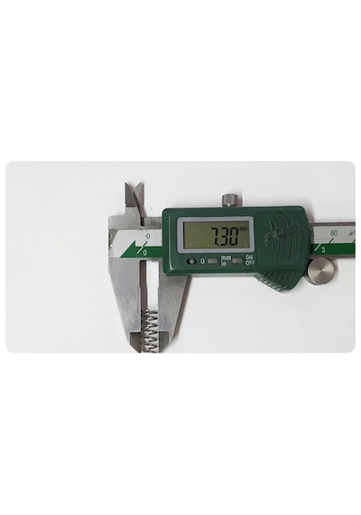 Baskı Yayı 0,80x7,30x25mm 10 Spir