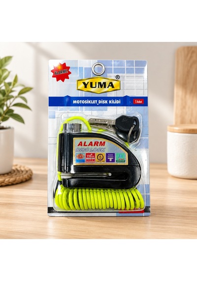 Alarmlı Motosiklet Disk Kilidi Aklby-bsva58
