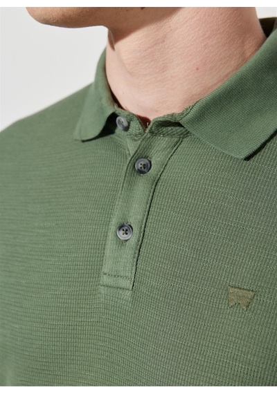 Wrangler Erkek Polo T Shirt W231325801 Haki