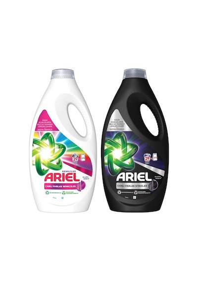 Ariel Canlı Parlak Renkliler ve Siyahlar Sıvı Çamaşır Deterjanı 58 Yıkama