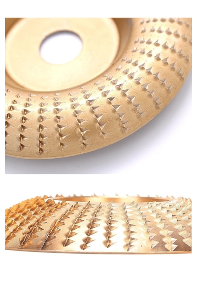 Ahşap Törpü Eğe Dis Kuksa Tabak Oval Oyma Açılı Taşlama 100 MM