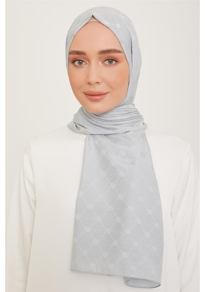 Armine Trend Monogram Şal 1 23018 - Desenli