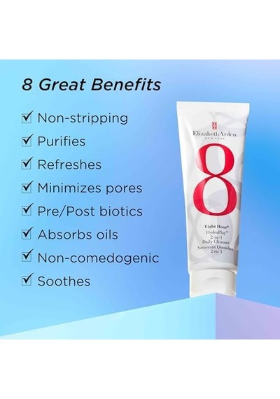 Arden Eight Hour Hydraplay Transforming Texture Cleanser 125ml Açık Mavi