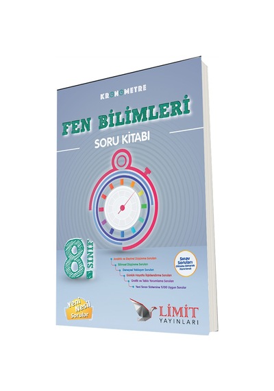 Kronometre Yayınları 8. Sınıf Fen Bilimleri Soru Bankası