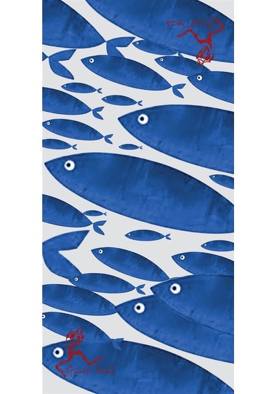 Scuba Tube Fish Blue