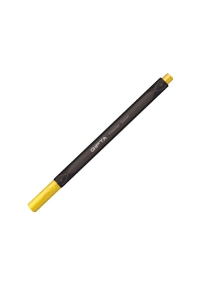 Gıpta Fineliner Keçe Uçlu Kalem 0.4Mm Sarı
