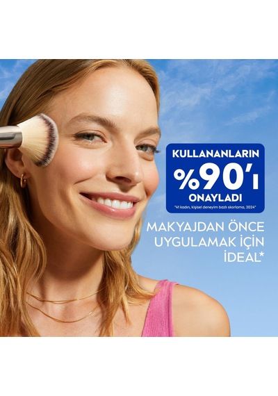 Sun Spf50 Nemlendirici Primer Serum 30ml, Makyaj Bazı, Hyaluron, Yüksek Güneş Koruyucu