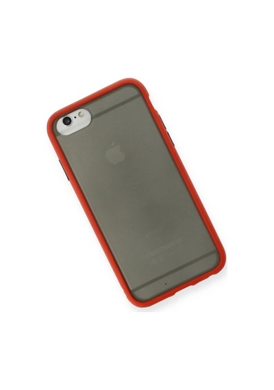 Apple Uyumlu iPhone 6 Uyumlu Kılıf Montreal Silikon Kapak - Kırmızı