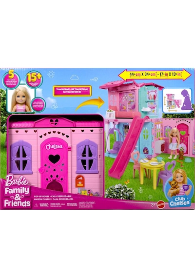 Barbie Chelsea Pop Up House Jfw49