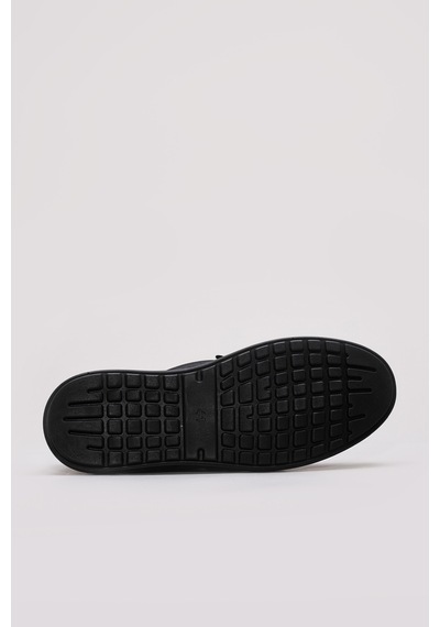 Fast Step Hakiki Deri Erkek Casual Ayakkabı 934ma130 Siyah