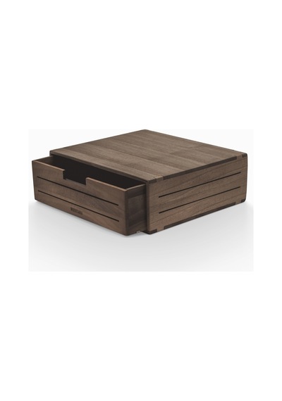 Woodsaka 3line Çekmeceli Monitör Stand & Saklama Kutusu- Ceviz