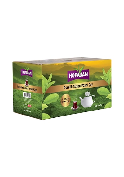 Hopadan Demlik Süzen Poşet Çay 48'li 6 KG