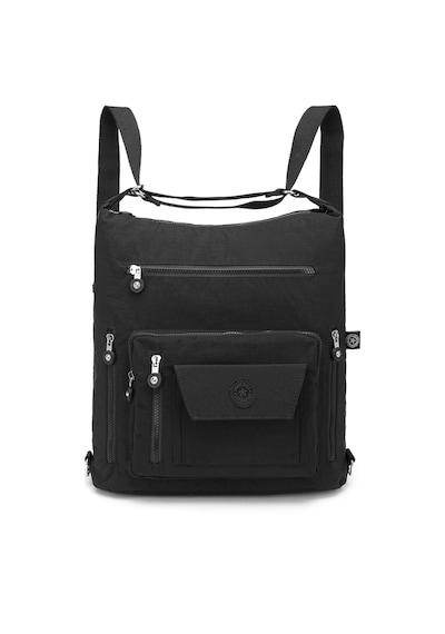 Smart Bags Büyük Boy Su Geçirmez Krınkıl Kumaş Hem Sırt Hem Omuz Çantası Mavi Rose