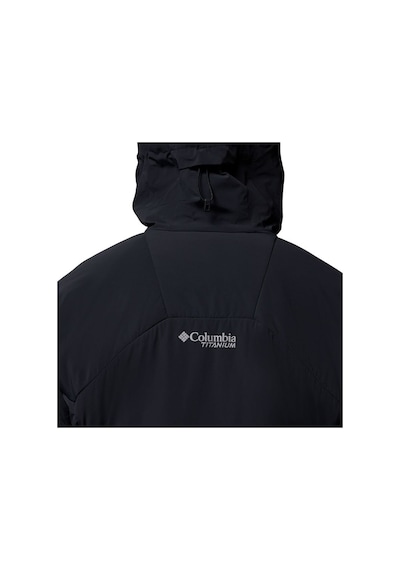 Columbia Columbai Silver Leaf Lite Hooded Jacket Siyah Erkek Outdoor Mont Wo0604-010 Siyah