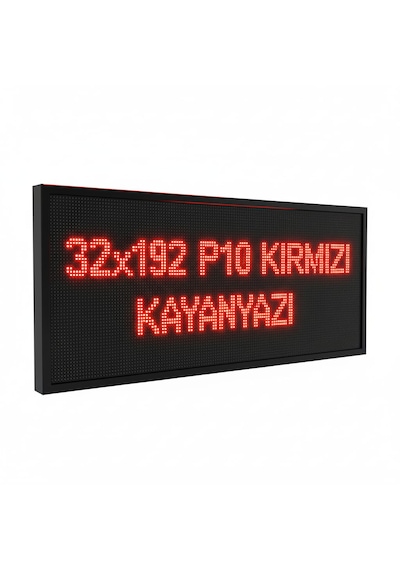 Ledgrafik 32x 192 Kırmızı Led Tabela Çift Taraflı