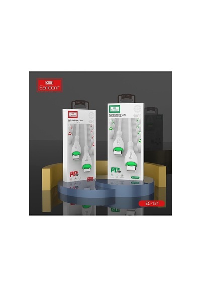 Ec-151i Pd 20w Type-c To Lightning 1m Hızlı Şarj Kablosu - Beyaz 411118 Standart