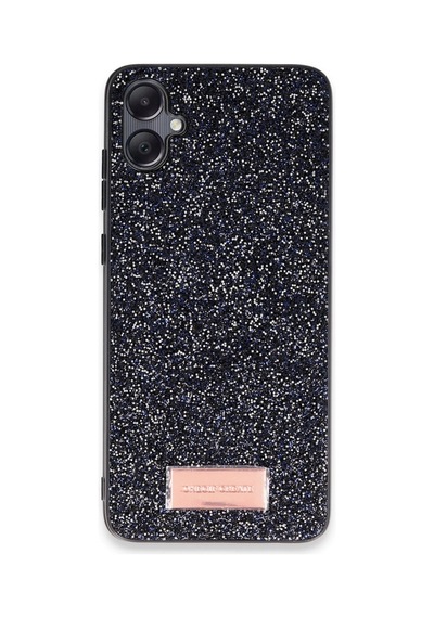 Onegif Samsung Galaxy A05 Bright Simli Kapak - Siyah 0.2M-Çok Renkli