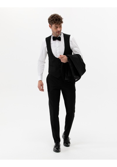 Pierre Cardin Erkek Siyah Smokin 50265124-vr046 Siyah