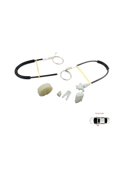 Ön Sol Kapı Cam Kriko Tamir Takımı 77008343 Renault Megane 1 İçin