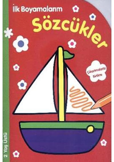 İlk Boyamalarım Sözcükler- Parıltı Yayınları