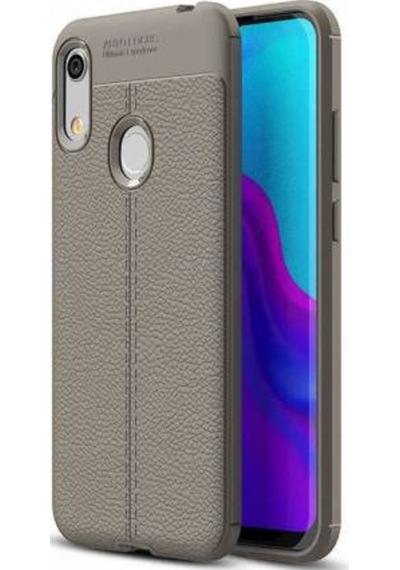 Huawei Y6S 2019 Kılıf Zore Niss Deri Desenli Silikon Kılıf