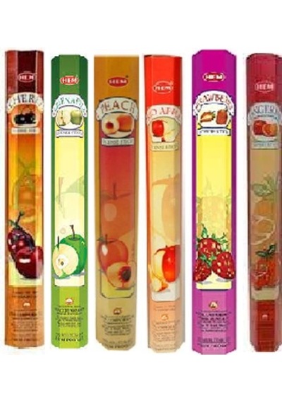 Hem Green Apple - Tangerıne - Peach - Strawberry - Cherry - Red 6'lı Set