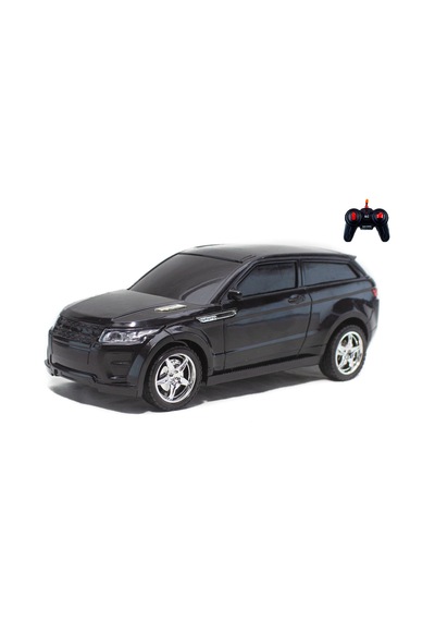 1/18 Uzaktan Kumandalı Jep Siyah ful fonksiyon Pilli Işıklı 20 Cm