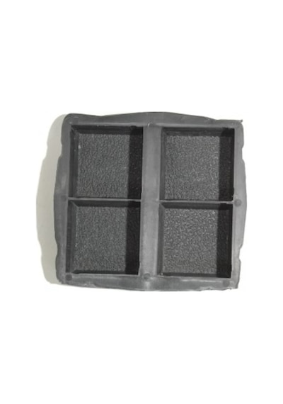 Plastik Parke Taşı Kalıbı Tekli Antik Küp 4,5Cm (10 Ad)