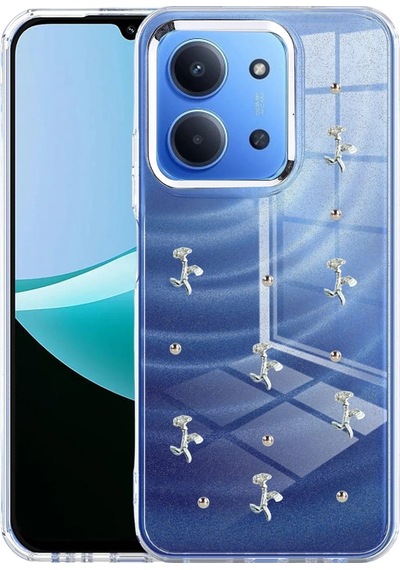 Mey İthalat Redmi 15c 4g Fiyonk Desenli Kapak - Desen 4 Diğer