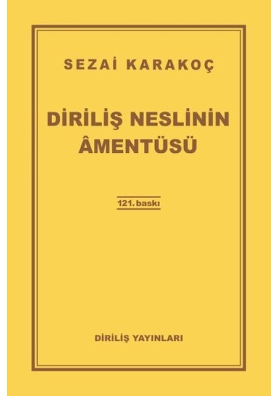 Diriliş Neslinin Amentüsü - Yqbx-614507