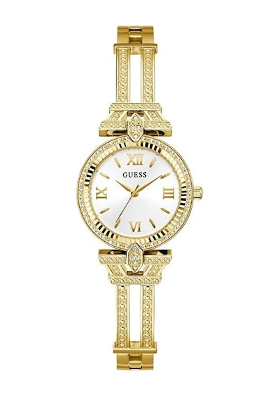 Guess Gugw0864l2 Altın Kaplama Taşlı Kadın Kol Saati Altın