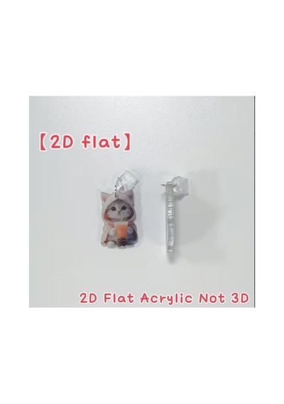 Aleylife 2d Telefon Charm Androıd Apple Uyumlu iOS Toz Koruması Sevimli Kediler
