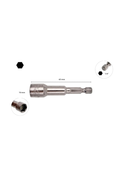Ceta Form 10 x 65MM Manyetik Lokma Bt1065