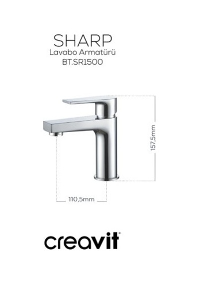 Krom Lavabo Bataryası, Şık Ve Kullanışlı Tasarım 12 Izgara
