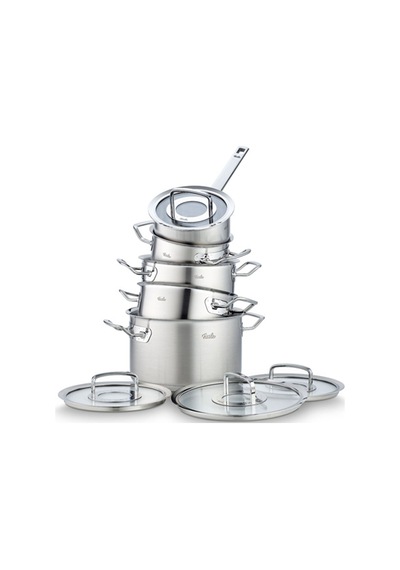 Fissler Original Profi Collection Cam Kapak 9 Parça Tencere Seti Renkli