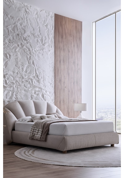 Yataş Natura Rest Yatak, Baza, Başlık 3'lü Set - Bej - 180x200