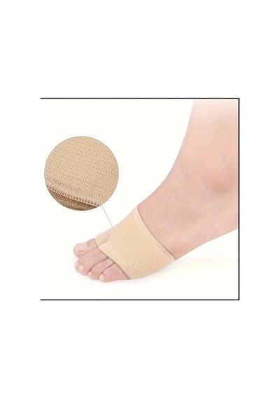 Jınjıan 1 Çift Unisex Metatarsal Kaymaz Ve Kaymaz Ayak Pedleri Günlük Kullanım İçin Xl