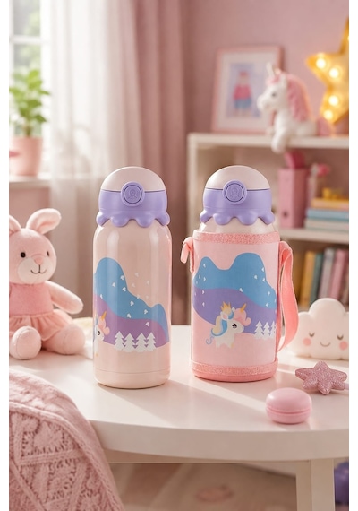 Çift Duvarlı Vakumlu Çocuk Termos 500ml