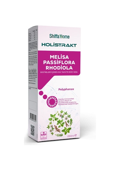 Holistrakt - Melisa, Passiflora Ve Rhodiola İçeren Sıvı Ekstrat 250 Ml