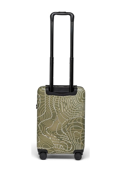 Herschel Heritage Hardshell Carry On Luggage Kabin Boy Valiz 11197 Ivy Green Topography